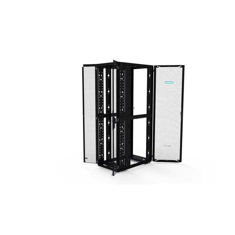 0ebdc68cefd0b7559c24ef9b06eba661.jpg HPE 22U 600mmx1075mm G2 Kitted Advanced Pallet Rack with Side - imagine 1