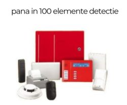 Mentenanta sistem detectie incendiu adresabil pana in 100 de elemente detectie