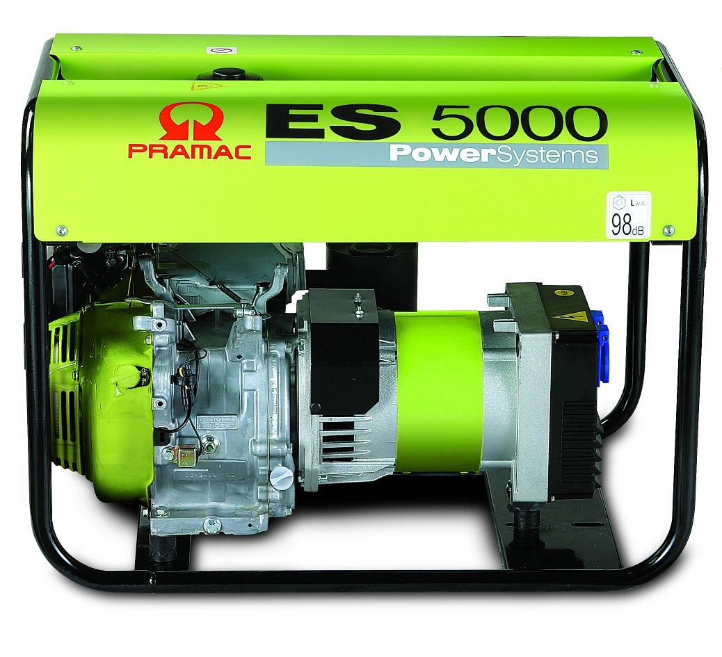 Post fight Characteristic Pramac ES5000 | Generator curent portabil, monofazat, benzina