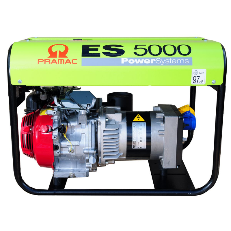 Pramac ES5000 | Generator curent portabil, trifazat, benzina