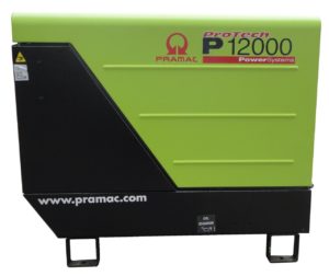 Generator de curent portabil Pramac P12000, monofazat, motor Honda benzina