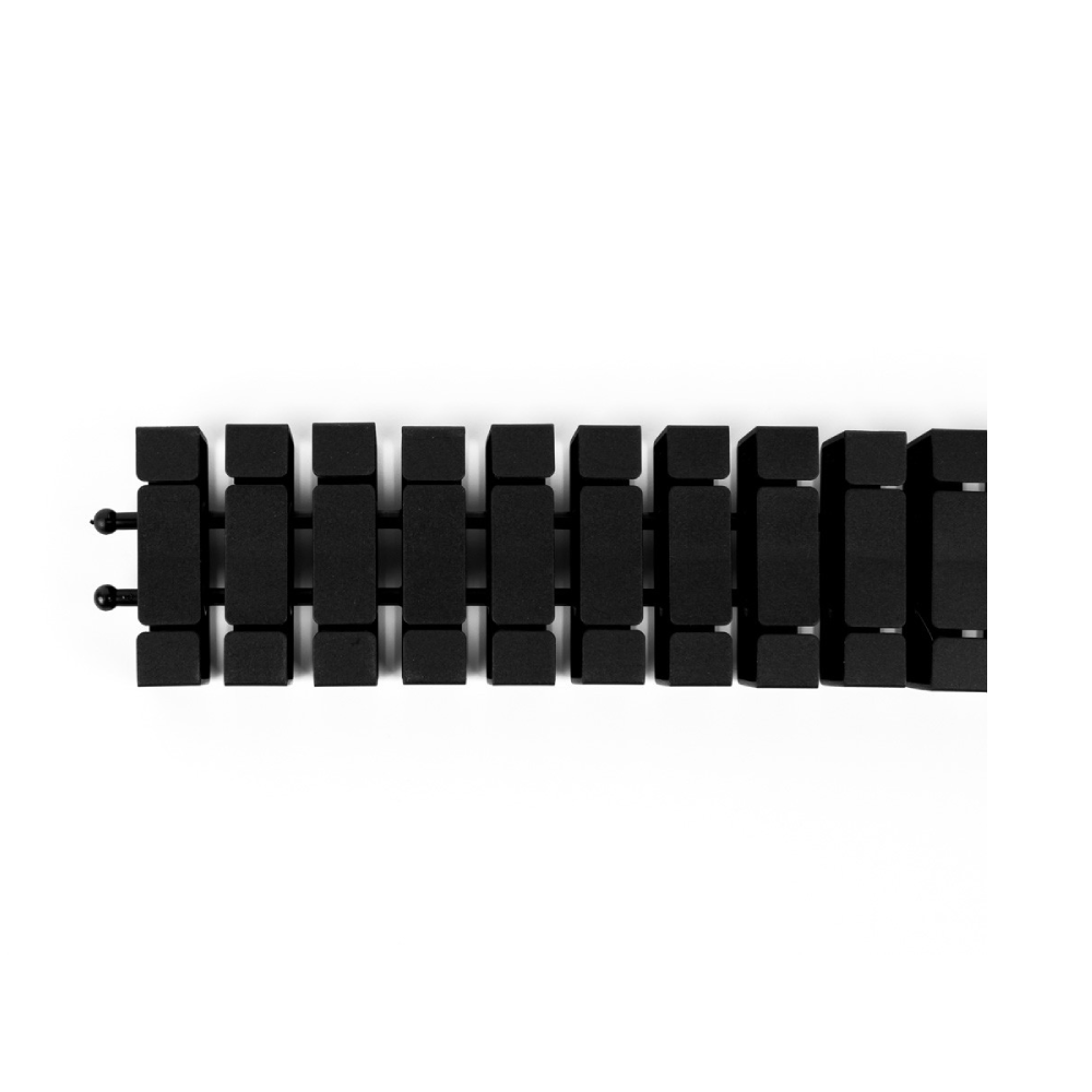 Sistem mascare cablu vertical Bachmann Flex II 930.022, negru