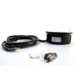 Priza modulara Bachmann TWIST 931.131, 1 x Schuko, 2 x USB charger, negru mat