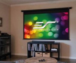 Ecran proiectie EliteScreens ELECTRIC100V, marime vizibila 203 x 152 cm