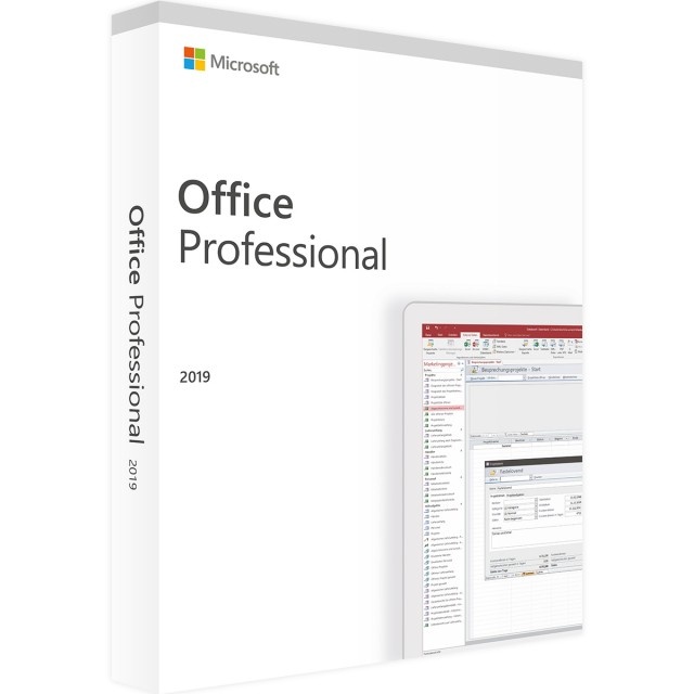 Licenta Microsoft Office Professional 2019 Pc Mac Fpp Esd