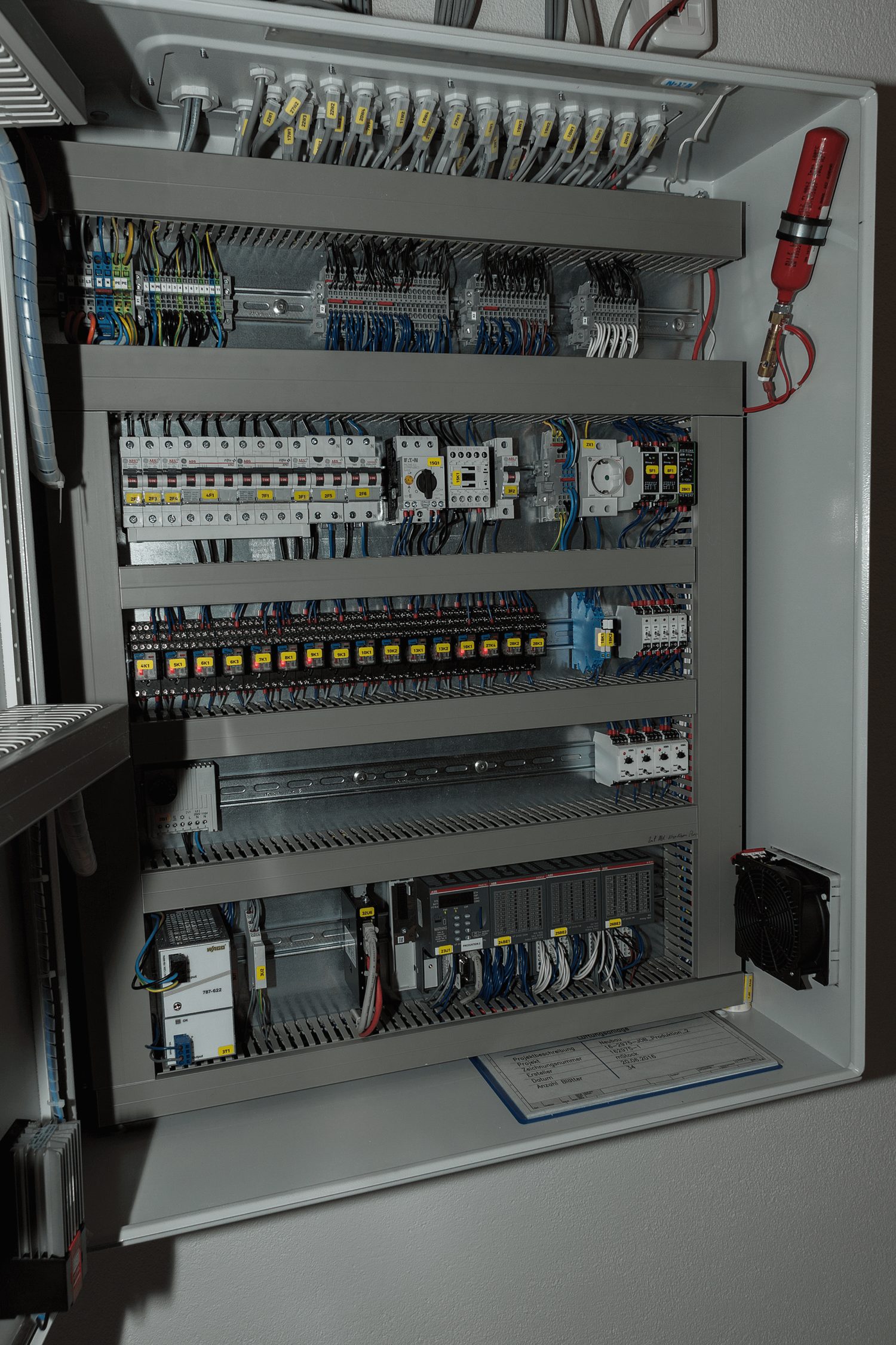 Sistem stingere incendiu instalatii electrice JOB, volum 0.96 m³