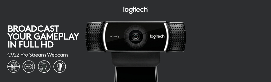 Camera web Logitech C922