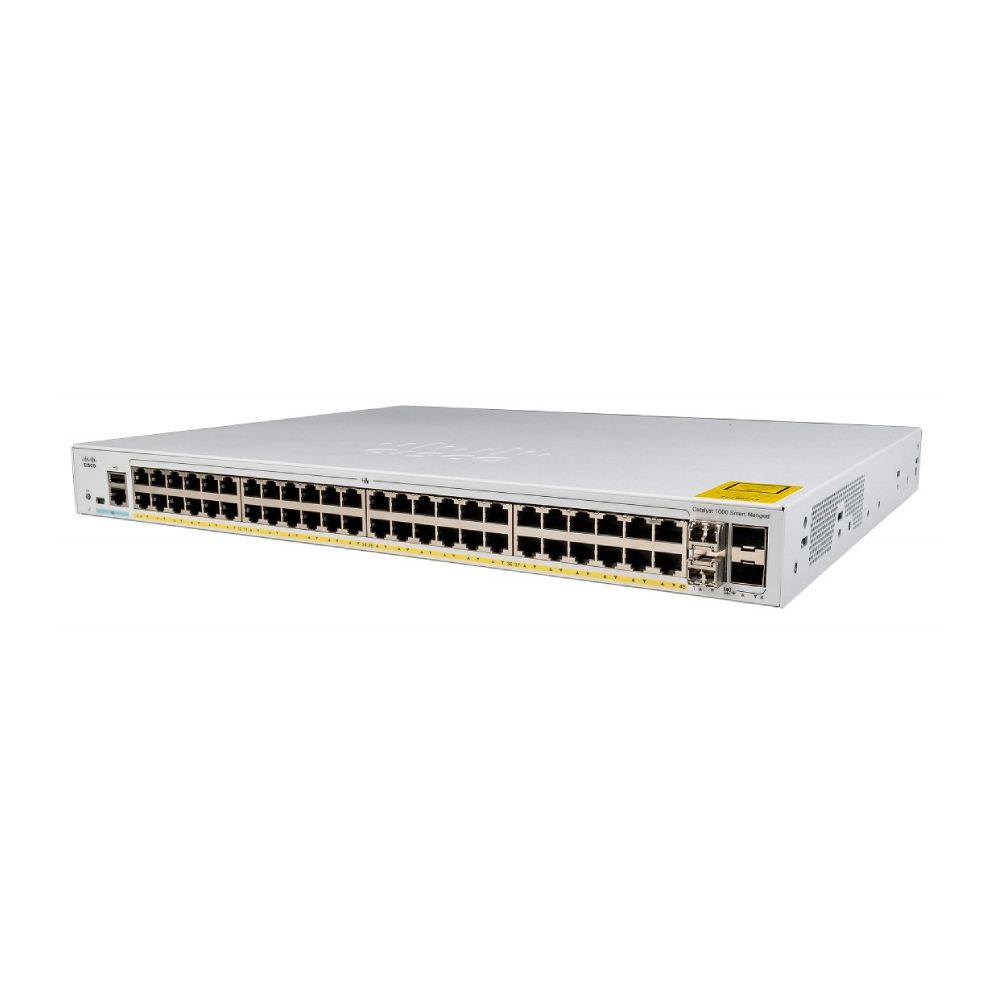 Switch Cisco Catalyst 1000, C1000-48T-4G-L, 48 porturi