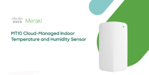 Senzor de temperatura si umiditate Cisco Meraki MT10