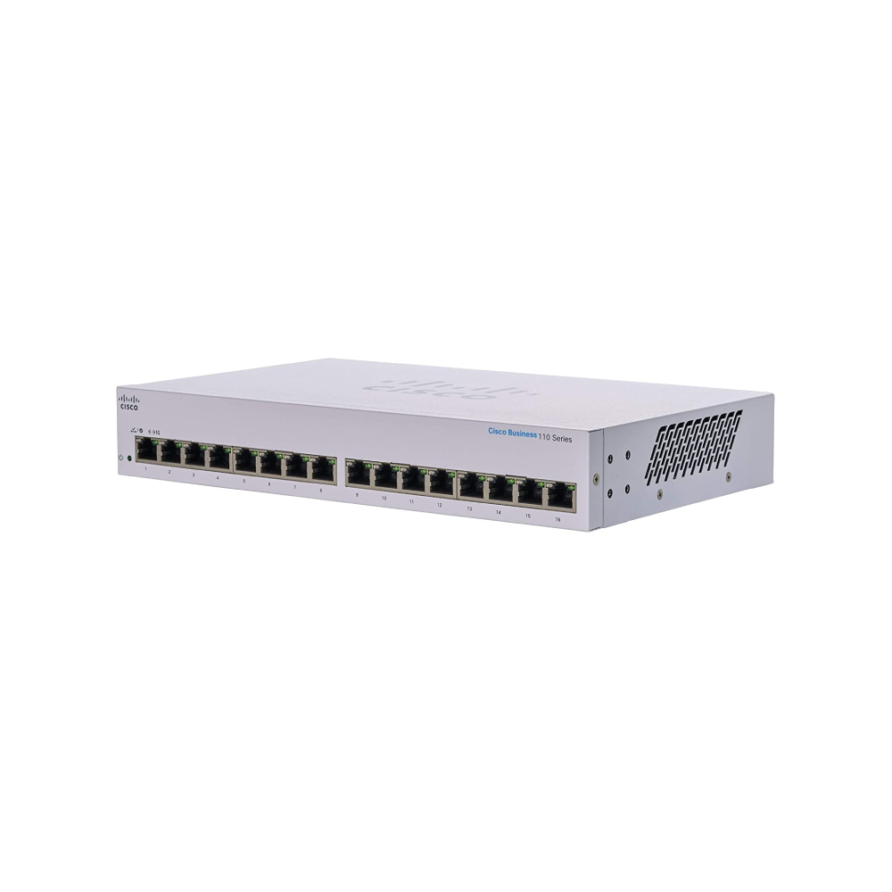 Switch Negestionat Cisco CBS110-16PP-EU