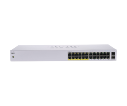 Switch Negestionat Cisco CBS110-24PP-EU, 24 porturi, PoE