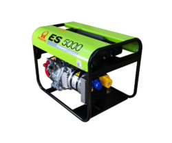 Generator de curent portabil Pramac ES5000 +AVR, trifazic, motor Honda benzina