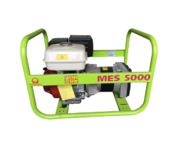 Generator de curent portabil Pramac MES5000 +AVR, trifazic, motor Honda benzina, 230 V/ 400 V