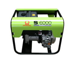 Generator de curent portabil Pramac S6000 +IPP, trifazic, motor Yanmar, motorina, pornire electrica