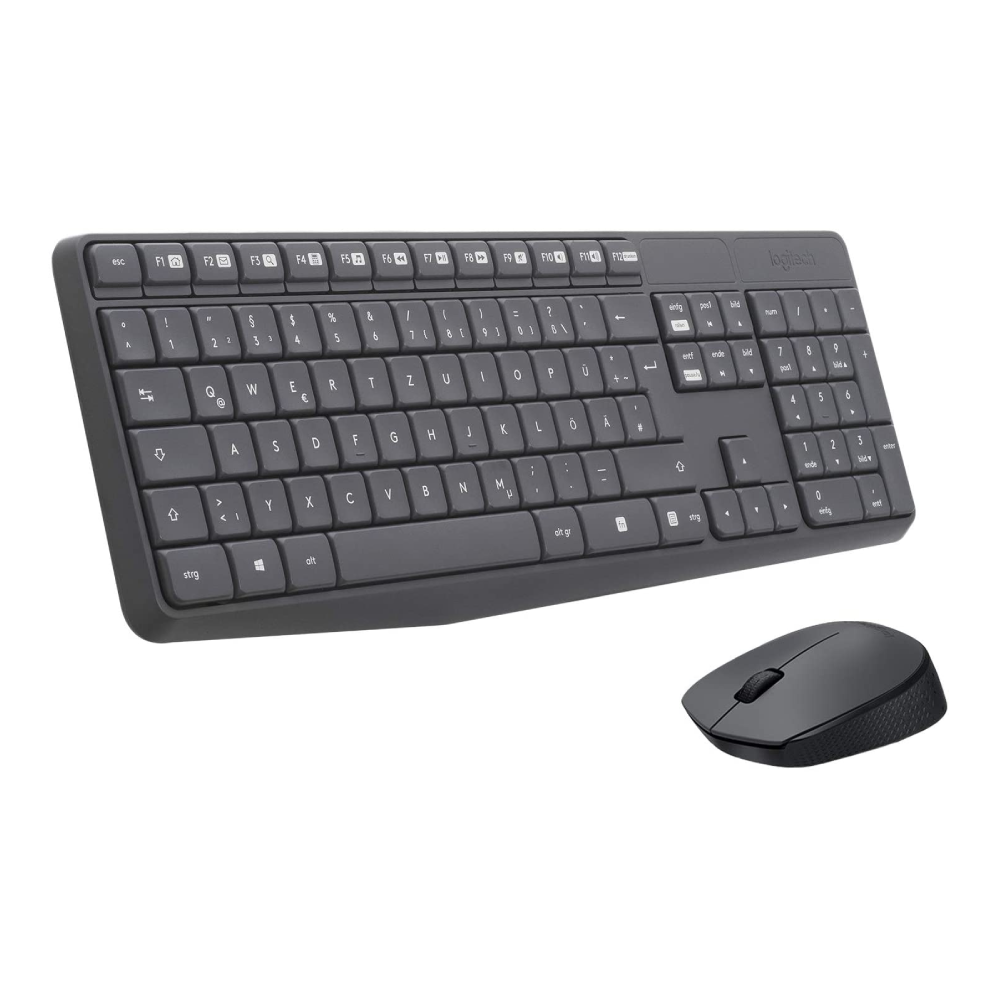 Kit tastatura si mouse wireless Logitech MK235