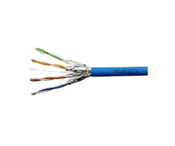 Cablu Schrack HSEKF423CA U/FTP Cat. 6A, LS0H, 100 metri, B2ca, albastru