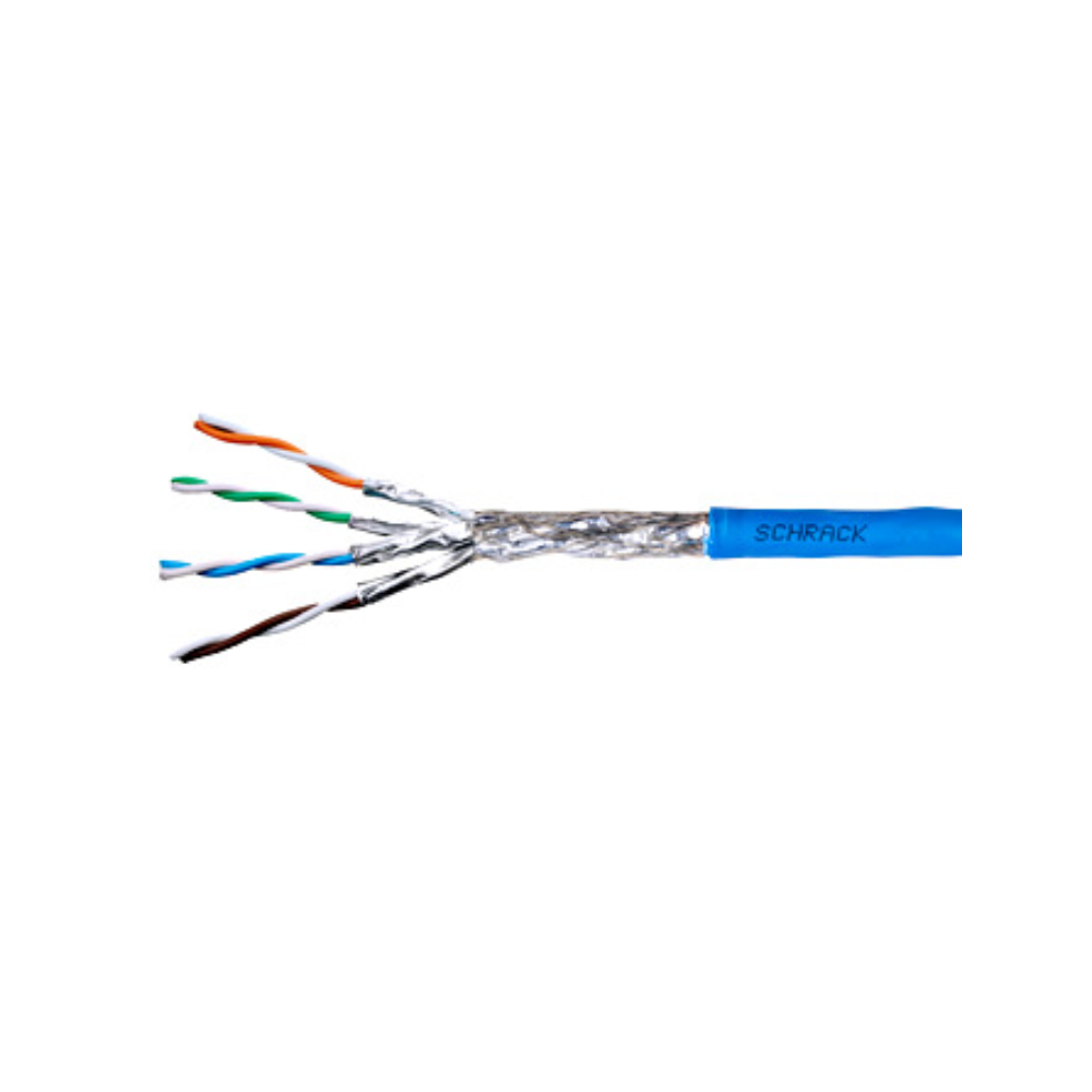 Cablu Schrack HSEKP422HP S/FTP Cat. 7A, LS0H-3, 100 metri, Dca, albastru