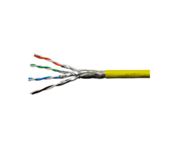 Cablu Schrack HSEKP422HY S/FTP Cat. 7A, LS0H-3, 100 metri, galben