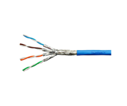 Cablu Schrack HSKP423HB9 S/FTP Cat. 7, LS0H, cutie 100 metri, Dca, albastru