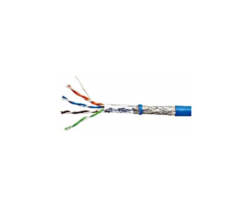 Cablu Schrack HSKS424PP5 SF/UTP Cat. 5e, PVC, rola 500 metri, Eca, albastru