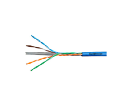 Cablu Schrack HSKU423P15 U/UTP Cat. 6, PVC, rola 500 metri, Eca, albastru