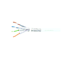 Cablu Schrack HVKP423H05 S/FTP Cat. 7, LS0H, rola 500 metri, Dca, 40%, alb