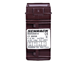 Transformator curent Schrack 200-5A, D=21 mm
