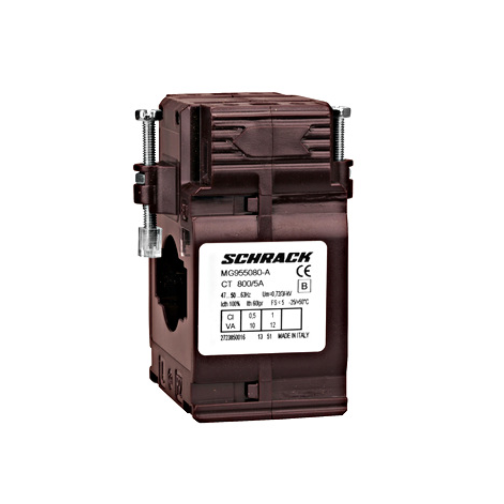 Transformator curent Schrack 800-5A, 40x10