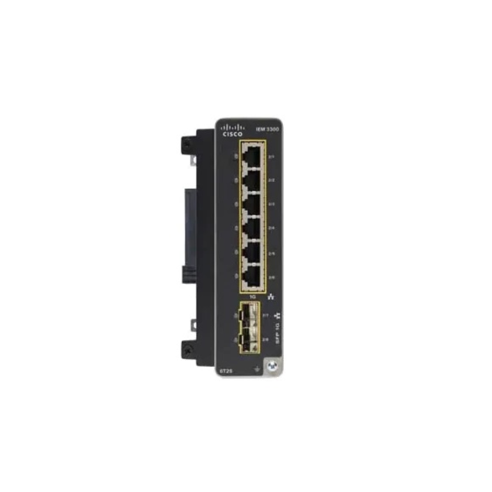 Switch Cisco Catalyst IEM-3300-6T2S, 8 porturi