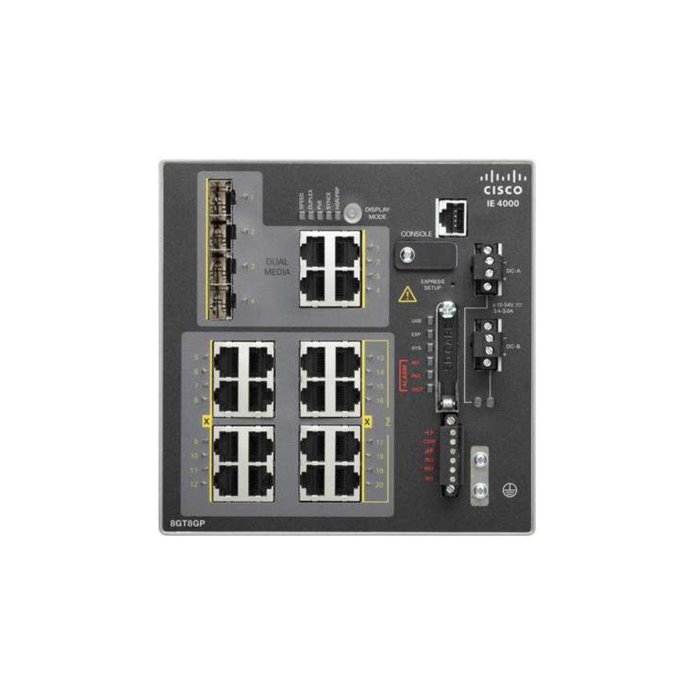 Switch Cisco IE4000-8GT8GP4G-E