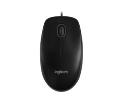 Mouse Logitech B100 negru de sus