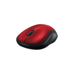 Mouse wireless Logitech M185 din fata rosu