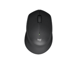 Mouse wireless Logitech M330 Silent Plus sus negru