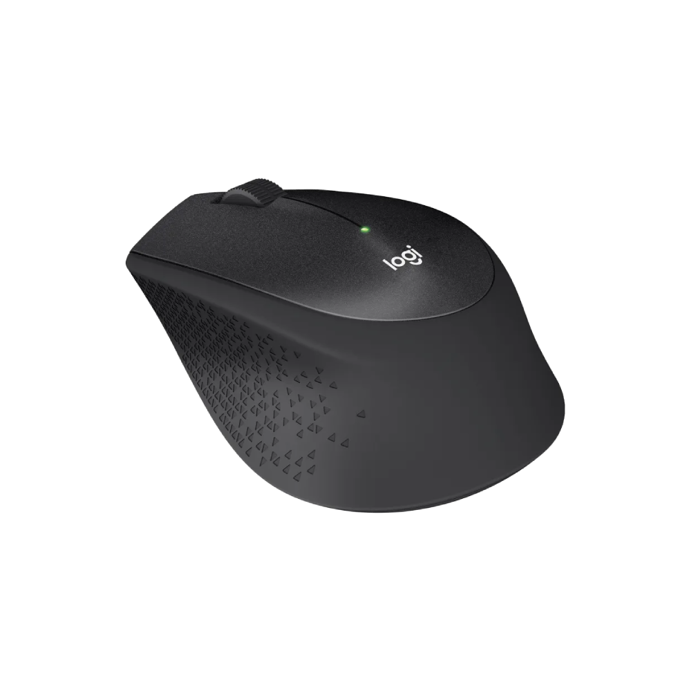 Mouse wireless Logitech M330 Silent Plus spate negru