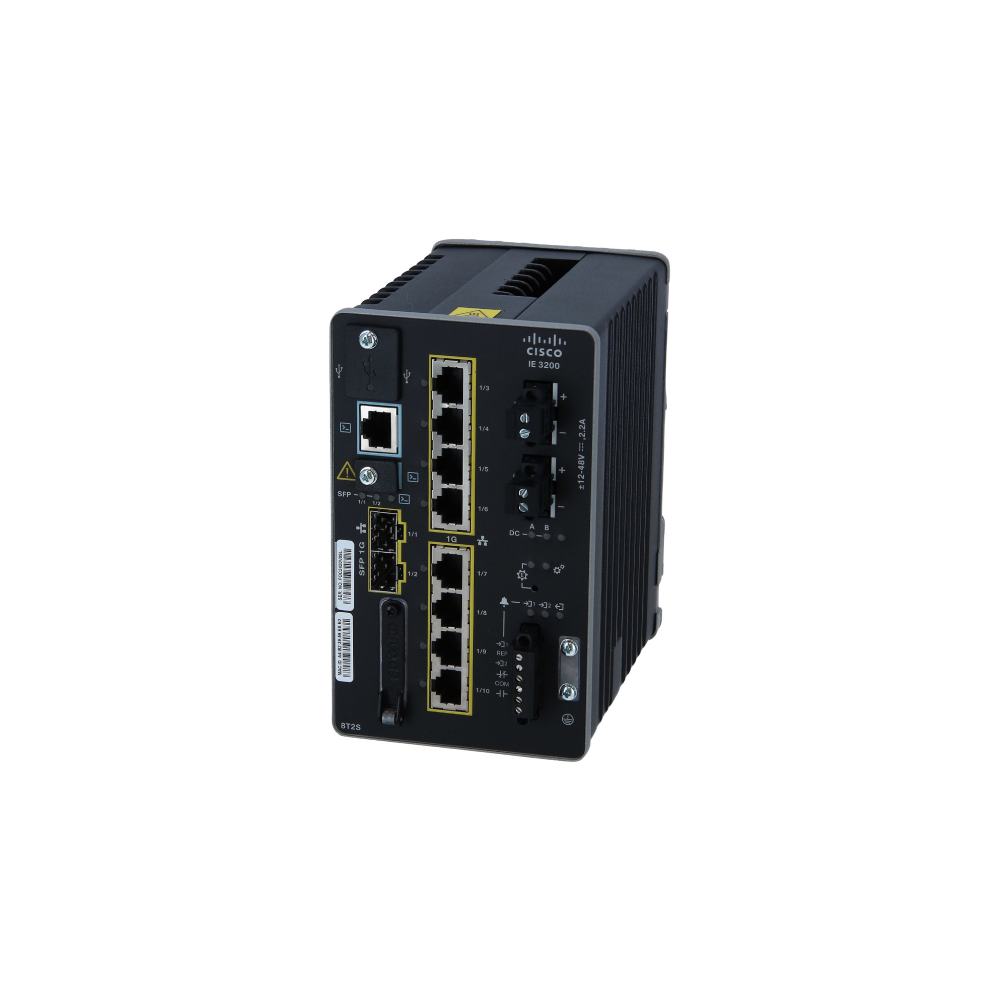Switch industrial Cisco Catalyst IE-3200-8P2S-E, 10 porturi, PoE, Network Essentials