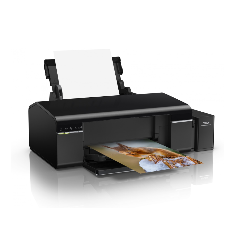 Epson L805 | Imprimanta EcoTank, Wi-Fi, color, A4, C11CE86401 | Qmart