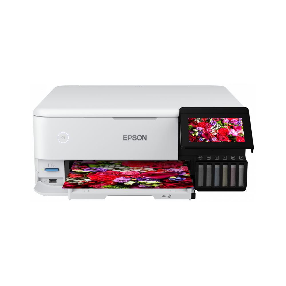 Imprimanta multifunctionala Epson EcoTank L8160, color, Wi-Fi, A4,  C11CJ20402