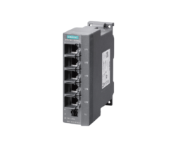 Switch industrial Siemens Scalance X005EEC, 5 porturi, fara management, 6GK5005-0BA10-1CA3