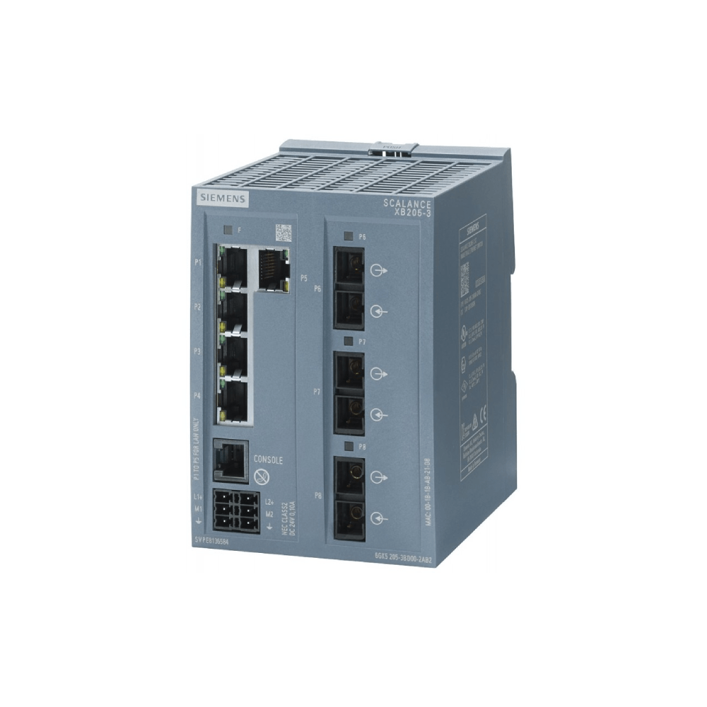 Switch industrial Siemens Scalance XB205-3, 5 porturi, L2, 6GK5205-3BD00-2TB2