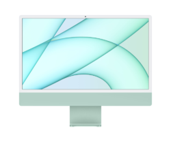 Sistem PC All in One Apple iMac mgph3zea (2021), 24 inch retina 4.5K, Apple M1, 8 GB RAM, 256 GB SSD, 8-core GPU, macOS Big Sur, Green
