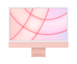 Sistem PC All in One Apple iMac mgpn3zea (2021), 24 inch retina 4.5K, Apple M1, 8 GB RAM, 512 GB SSD, 8-core GPU, macOS Big Sur, Pink