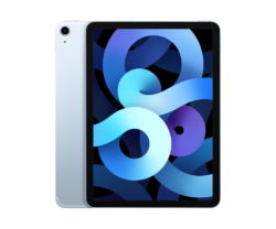 Tableta Apple iPad Air 4, myfq2hca, 10.9 inch, Wi-Fi, 64 GB, Ecran Liquid Retina, Sky Blue