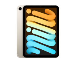 Tableta Apple iPad mini 6, mk8c3hca, 8,3 inch, Cellular, 64 GB, Ecran Liquid Retina, Starlight