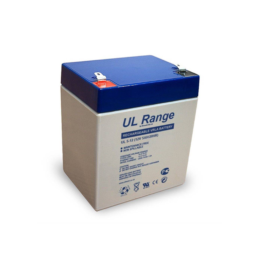 Ultracell UL5-12 | Acumulator UPS VRLA, 12 V, 5 Ah | Qmart.ro | B2B