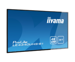 Ecran profesional Digital Signage Iiyama ProLite LE4340UHS-B1, 42.5 inch, 4K, LED