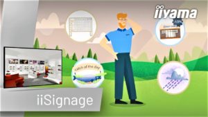 Ecran profesional Digital Signage Iiyama ProLite LE4340UHS-B1 - iiSignage