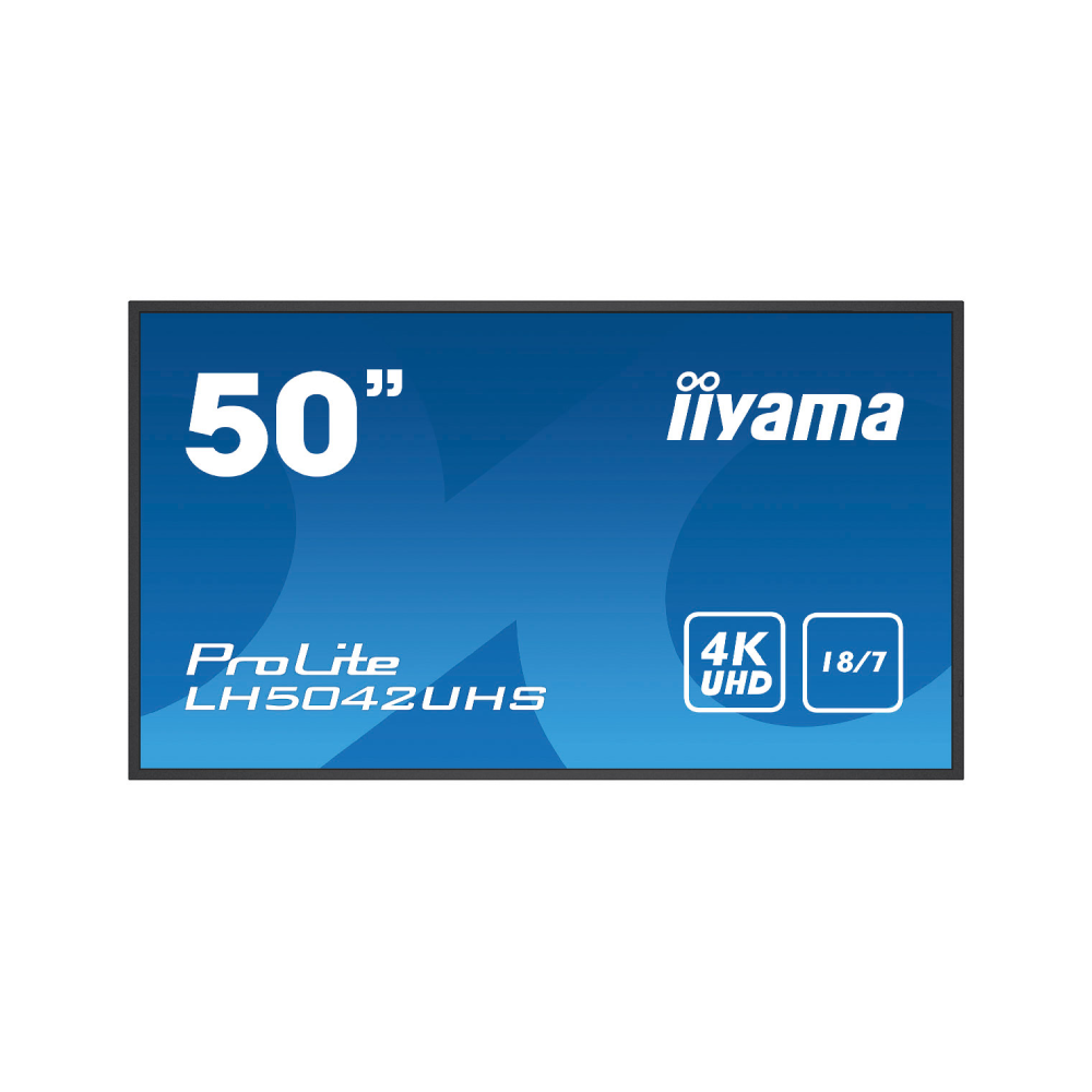 Ecran profesional Digital Signage Iiyama ProLite LH5042UHS-B3, 49,5 inch, 4K, IPS, 187, Android