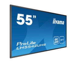 Ecran profesional Digital Signage Iiyama ProLite LH5542UHS-B3, 55 inch, 4K, IPS