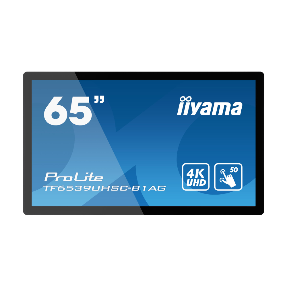 Ecran touchscreen Digital Signage Iiyama ProLite TF6539UHSC-B1AG, 65 inch, 4K, IPS