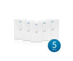 Pachet 5 x Access Point Ubiquiti AC In-wall, Dual Band, PoE, Interior, UAP-AC-IW-5